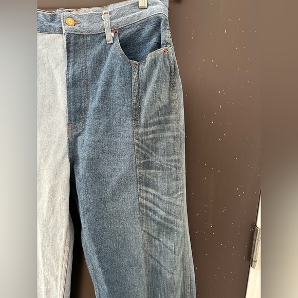 B SIDES Vintage Reworked Plein Jean - Picture 4 of 12